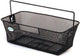 Basil pvc mand voor schooltas zwart