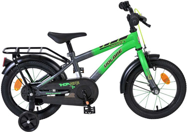 Volare thombike kinderfiets - jongens - 14 inch - groen grijs
