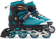 Skids control - Oxygen inline skates semi-softboot verstelbaar petrol maat 42-45