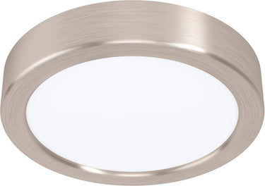 Eglo fueva 5 opbouwlamp - led - ø 16 cm - grijs - dimbaar