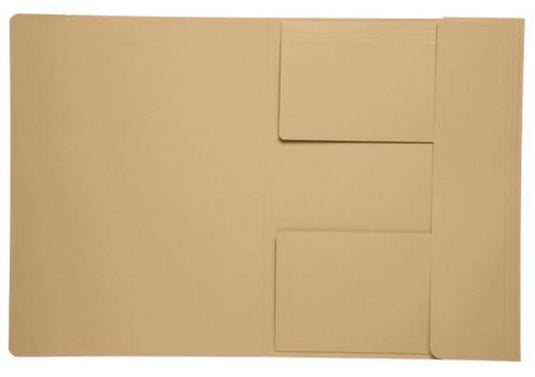 Esselte manilla 3-flap map 1033325 a4 assorti gerecycled karton 250 vel 24 x 31,8 x 2 cm 50 stuks