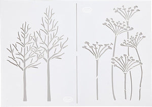 Viva decor sjabloon - flexibel tekensjabloon - hobbysjabloon - najaar - a4 - 21x29,7cm -