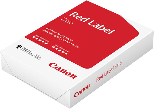 Canon kopieerpapier red label zero a4 80 gr wit | 5 stuks