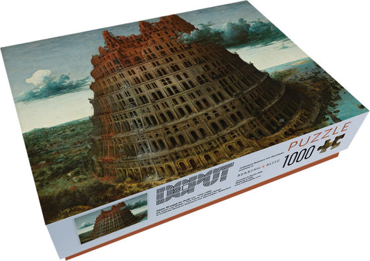 Bekking blitz - puzzel - 1.000 stukjes - kunst - de toren van babel - pieter bruegel de oude - museum boijmans van beuningen rotterdam