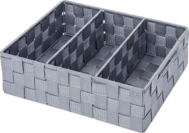 Wenko organizer adria 33 cm grijs polypropyleen grijs