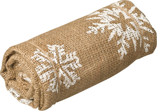 Nature - jutehoes h100x ø75cm - l wintermotief - anti-vorst plantenbeschermhoes