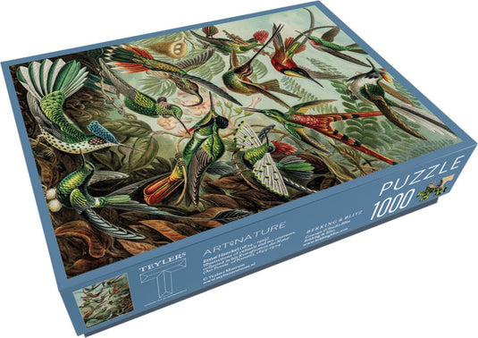 Bekking blitz - puzzel - 1.000 stukjes - kunst - art forms of nature - ernst haeckel - teylers museum