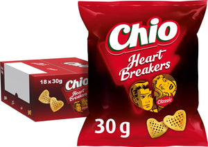 Chio heartbreakers portion packs - chips - 18 x 30 gram