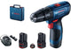 Bosch gsr 120-li - accuboormachine - 12v - 30nm - 2x2,0ah