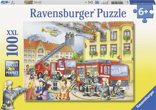 Ravensburger puzzel brandweer - legpuzzel - 100 stukjes