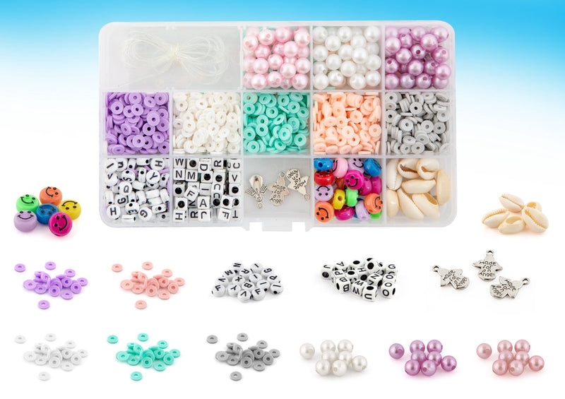 Load image into Gallery viewer, Grafix kralensets beads in box, 12 setjes beads
