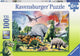 Ravensburger tussen de dinosauriërs – xxl puzzel 100 stukjes