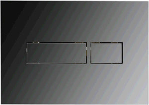 Plieger flair bedieningsplaat dualflush chroom
