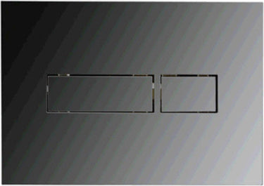 Plieger flair bedieningsplaat dualflush chroom