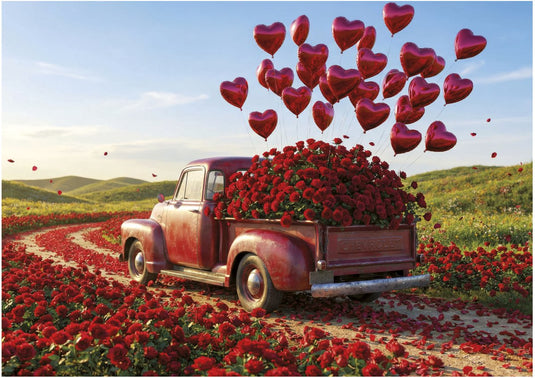 Educa legpuzzel xxl pieces valentine's pickup 500 stukjes karton.