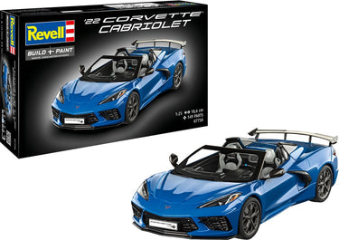 Revell modelbouwpakket corvette c8 cabriolet 1:25 - 149dlg.