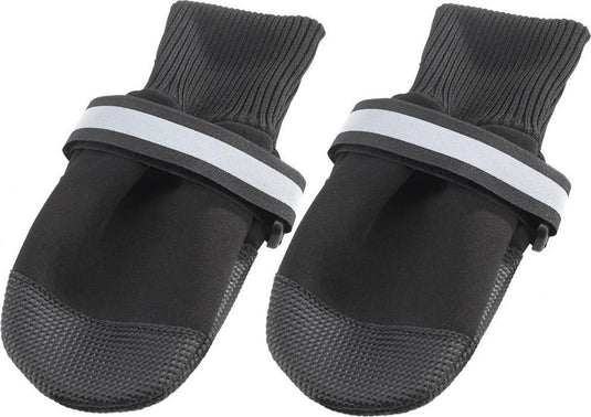 Ferplast hondenschoenen 7 x 8 cm neopreen zwart maat m