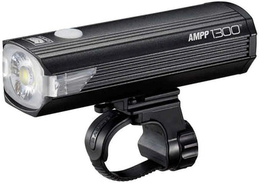 Cateye ampp1300 voorlicht - lumens: 1300 - usb oplaadbaar - opticube lenstechnologie - 5 lichtmodi - zwart