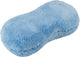 Protecton microvezel shampoo spons - ultra zacht - wast zonder krassen - micorvezel buitenkant - veilig voor alle oppervlakken - hoog absorberend vermogen - 26x13x8cm
