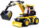 Sluban town graafmachine bouwplaats bouwspeelgoed kinderen vanaf 8 jaar – constructiespeelgoed bouwdoos met 196 bouwstenen – m38-b0805