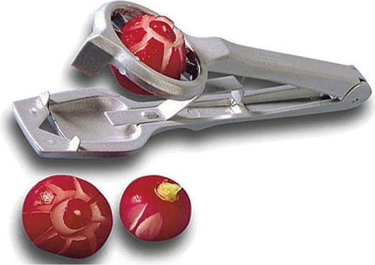 Westmark radijssnijder zigzagsnijder voor halve citrusvruchten, lengte: 18,1 cm, aluminium roestvrij staal, 51202260