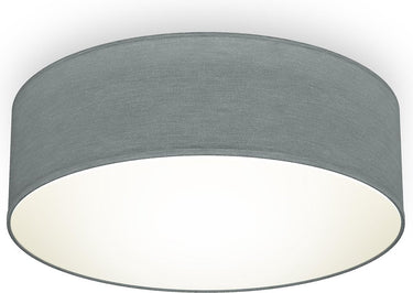 Briloner b.k.licht - plafondlamp - ø30cm - grijs - excl. e27 lichtbron