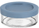 Mepal lunchpot compartiment ellipse - 200 ml - extra compartimenten voor lunchpot 500 ml - yoghurtbeker en muesli beker to go - vaatwasserbestendig - nordic blue