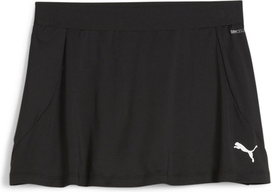 Puma teamgoal skirt dames sportrok - black- white