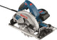 Bosch professional gks 65 gce cirkelzaagmachine - afzuigadapter, hm-zaagblad 190 mm ø, inbusstiftsleutel sw 5