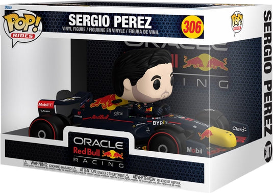 Funko pop rides: formula 1 - sergio perez pop #306