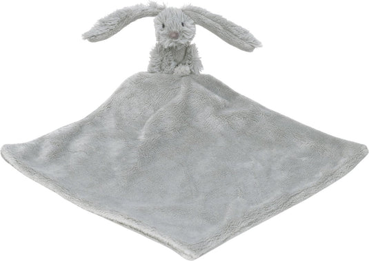Happy horse mini konijn richie met knuffeldoek 28 cm - grijs - baby cadeau