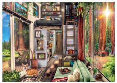 Ravensburger tiny house puzzel 1000pcs