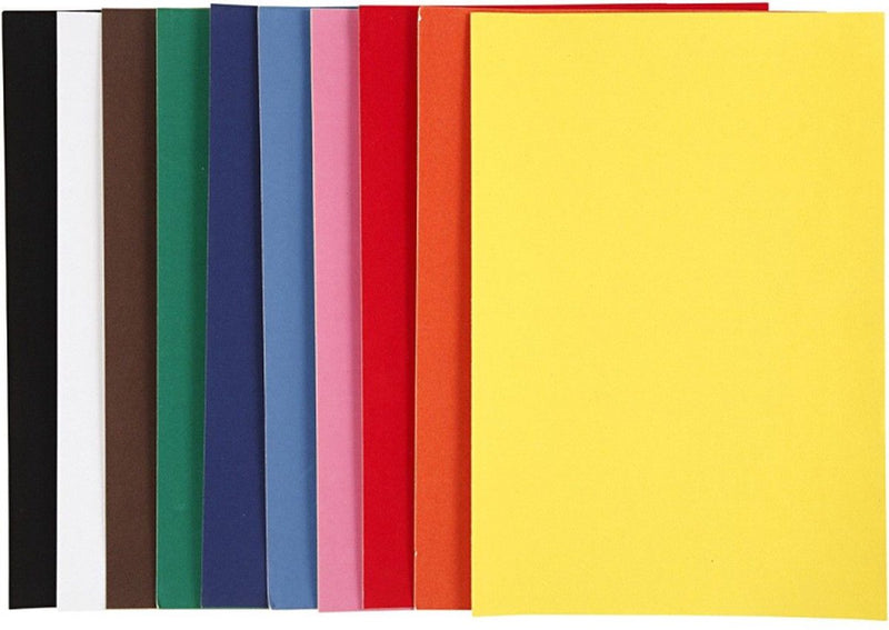 Load image into Gallery viewer, Creativ company velour papier kleur a4, 10 vellen
