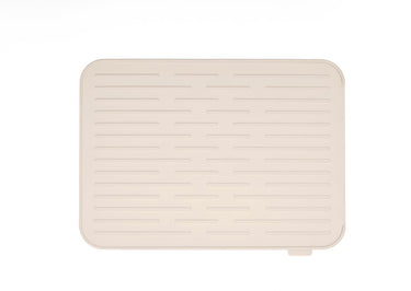 Brabantia sinkside afdruipmat - siliconen - 44 x 32 cm - soft beige