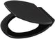Tiger logston - wc bril - toiletbril - easy clean - mdf - fsc - zwart