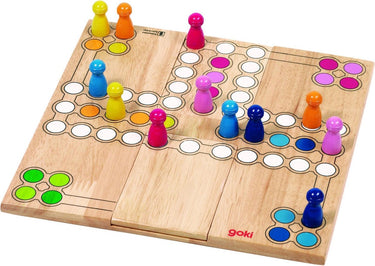 Goki houten ludo spel - variabel