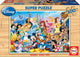 Educa - puzzel 100 stukjes - de magische wereld van disney - puzzel in hout