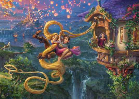 Schmidt disney puzzel rapunzel tangled - cartoon legpuzzel 1000 stukjes - vanaf 12 jaar