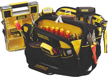 Stanley gevulde gereedschapstas elektricien 31 delig - fmst1-82945