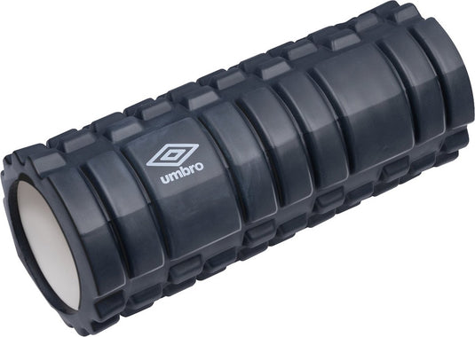 Umbro foam roller - massage roller - sport en fitness - verlicht de spieren - zwart - 14 x 33 centimeter