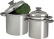 Eurotrail pannenset glasgow - rvs - 3 delig - grey