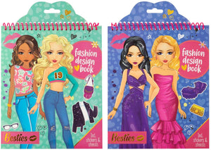 Besties fashion designer schetsboek