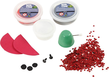 Silk clay http: www.cchobby.nl lara-het-lieveheersbeestje-1-set