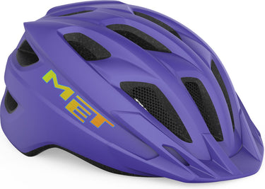 Met crackerjack fietshelm jongens meisjes – fietshelm kinderen – maat unisize (52-57cm) – purple matt