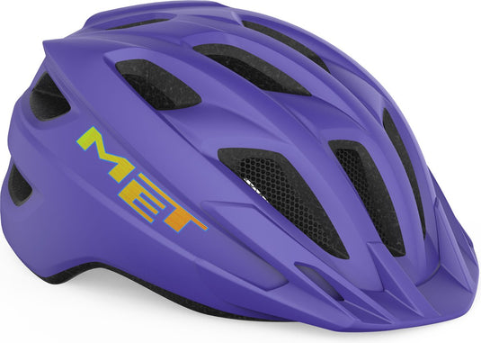 Met crackerjack fietshelm jongens meisjes – fietshelm kinderen – maat unisize (52-57cm) – purple matt