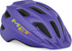 Met crackerjack fietshelm jongens meisjes – fietshelm kinderen – maat unisize (52-57cm) – purple matt