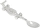 Zilverstad - kinderlepel raceauto verzilverd - kinderbestek