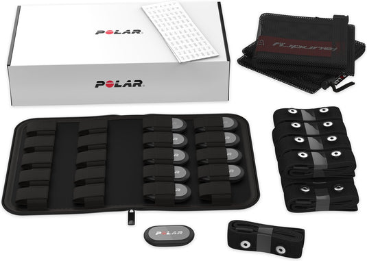 Polar h9 - hartslagsensoren 10-kit met zwarte borstband xs-s