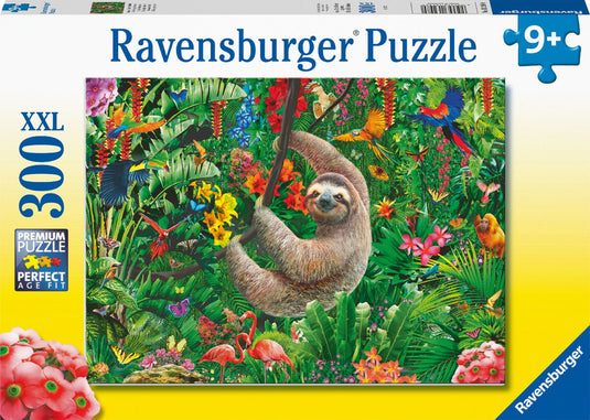 Ravensburger puzzel schattige luiaard - legpuzzel - 300 stukjes