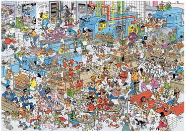 Jan van haasteren - de bakkerij - puzzel - 1000 stukjes legpuzzel